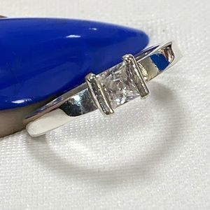 Sterling CZ princess